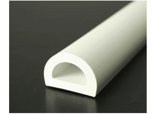 Wilks 32mm PVC D Fendering Black/White Various Lengths - 4Boats