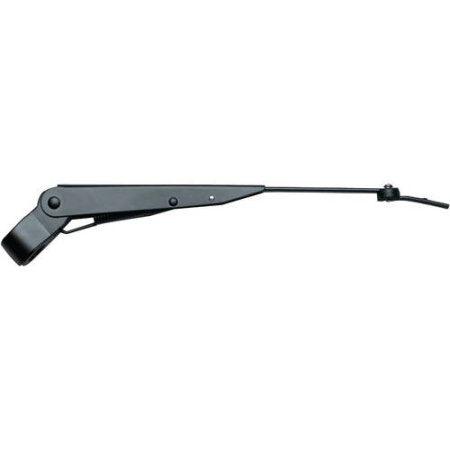 Wiper Arm, Deluxe Black Stainless Steel Single, 14"-20" Adjustable - 4Boats